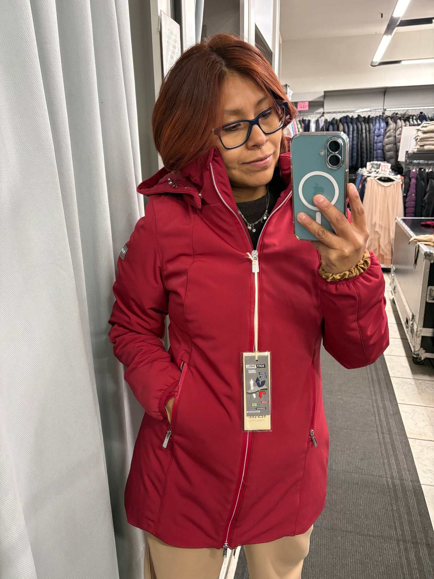 Cappotto donna soft shell YES ZEE