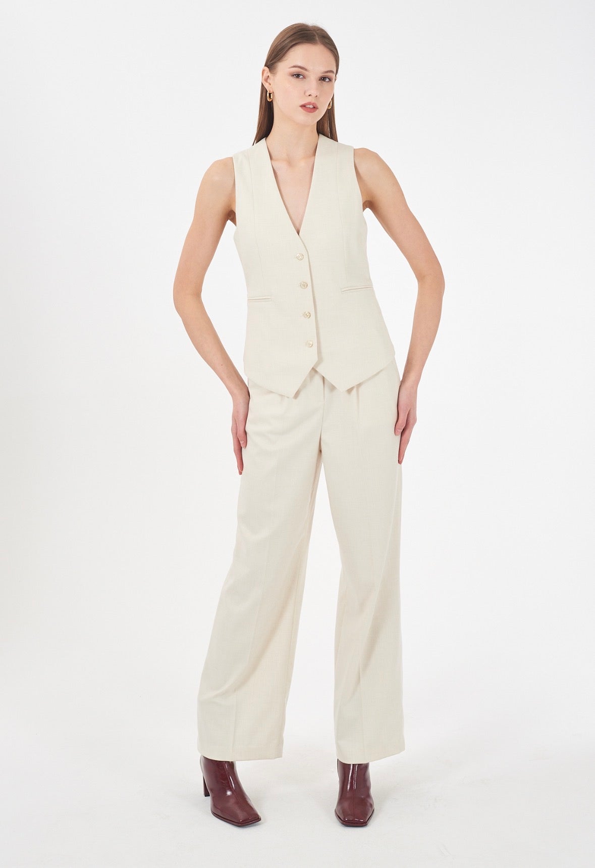 Pantalone donna palazzo chinos YES ZEE