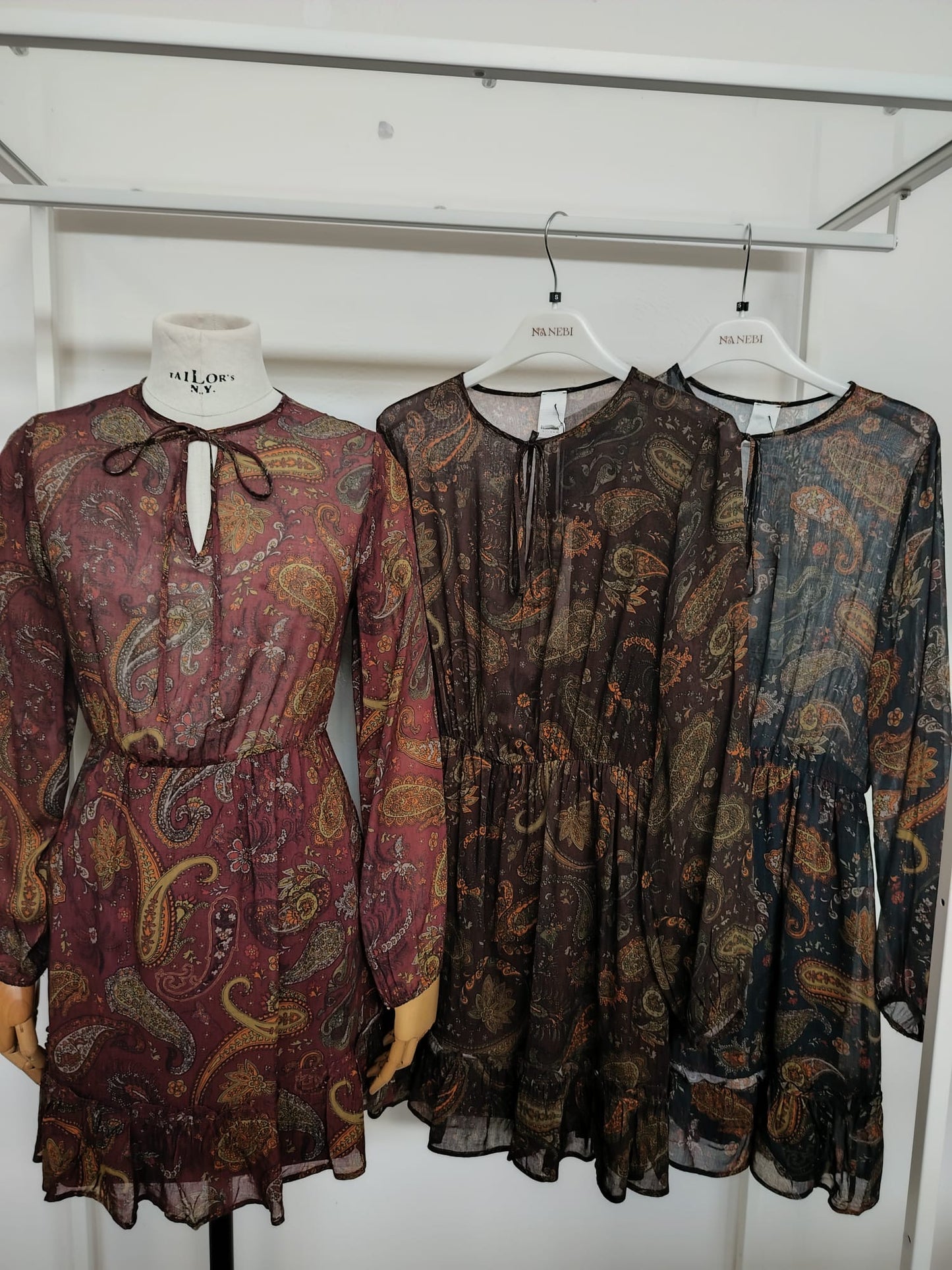 Abito donna stampa NANEBI