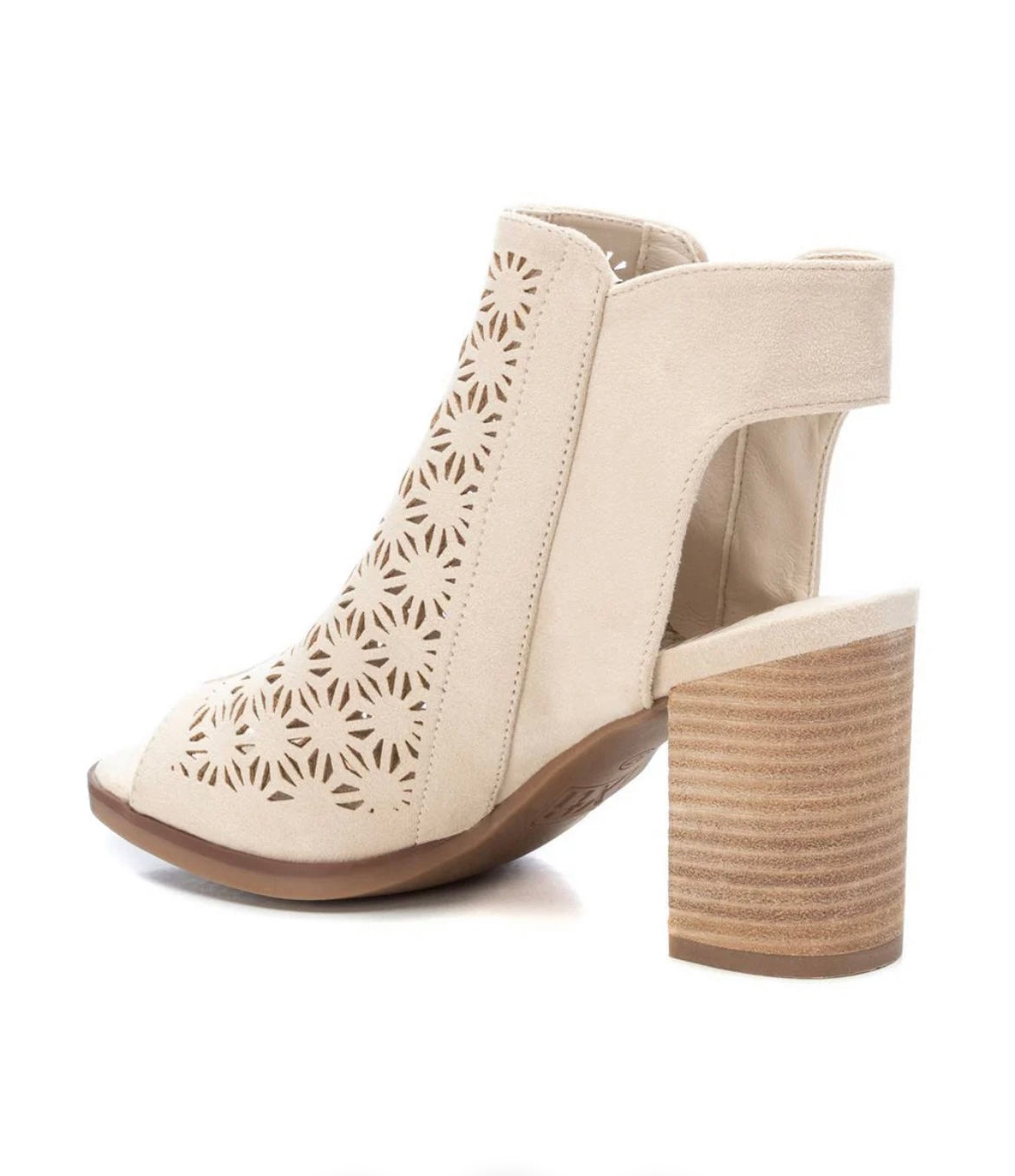 Stivaletto aperto xti