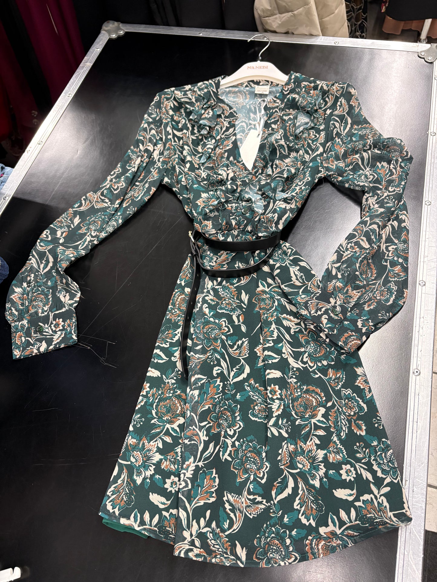 Abito donna rouches NANEBI