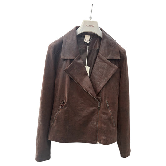 Giubbino chiodo sfoderato donna NANEBI