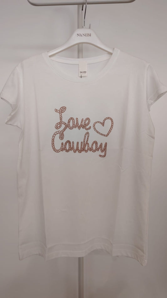 T-shirt donna love NANEBI