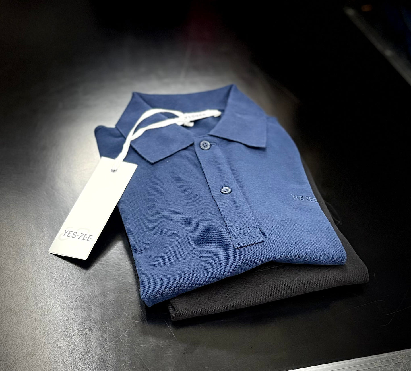 T-shirt Polo uomo tinta unita YES ZEE