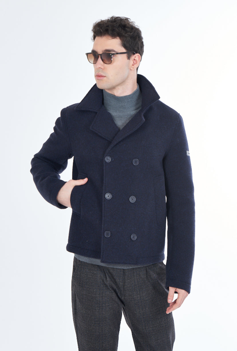 Cappotto lana cotta  uomo corto YES ZEE