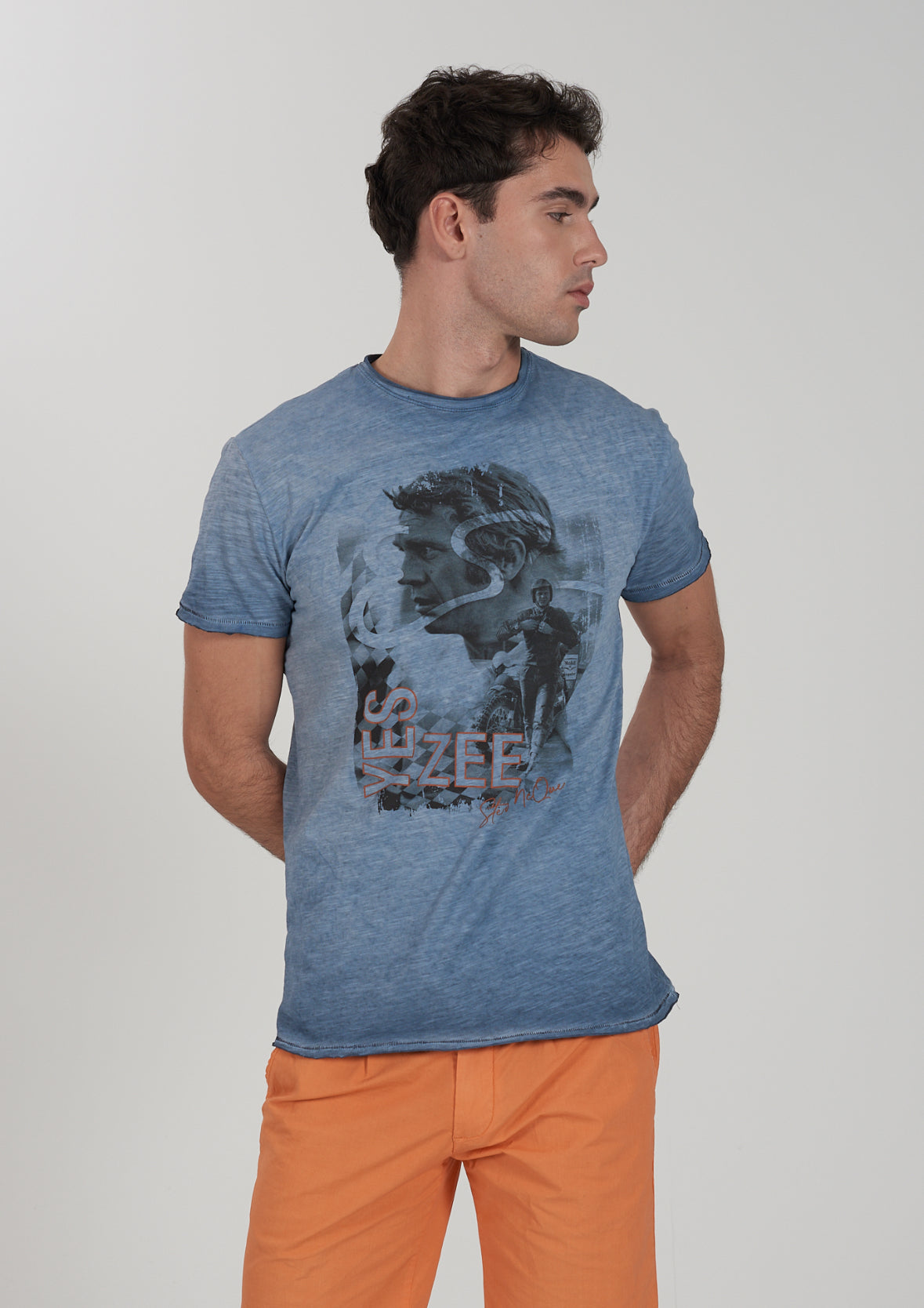 T-shirt uomo tinto freddo YES ZEE