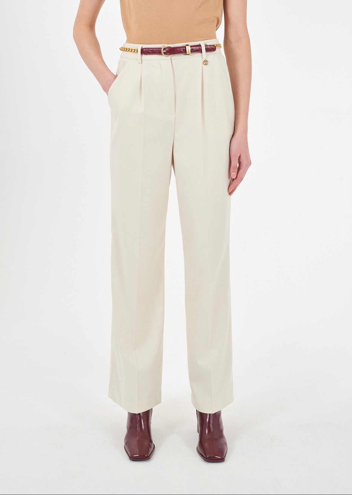 Pantalone donna palazzo chinos YES ZEE