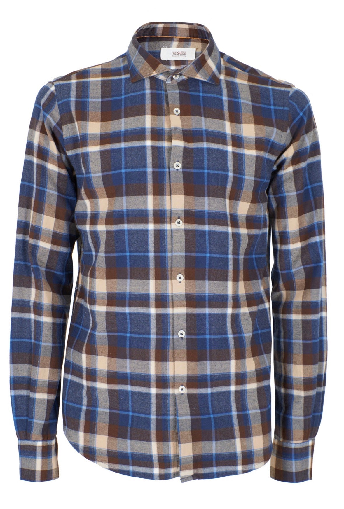 Camicia uomo, quadri YES ZEE