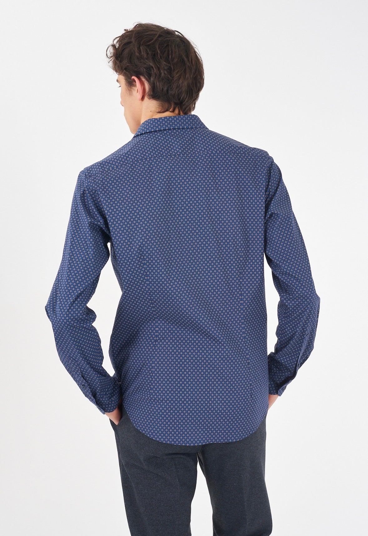 Camicia uomo collo alla francese YES ZEE