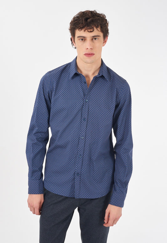 Camicia uomo collo alla francese YES ZEE