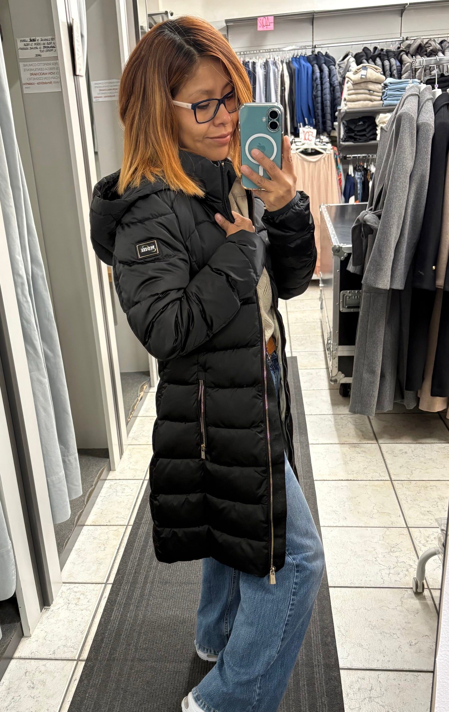 Cappotto donna trapuntato YES ZEE