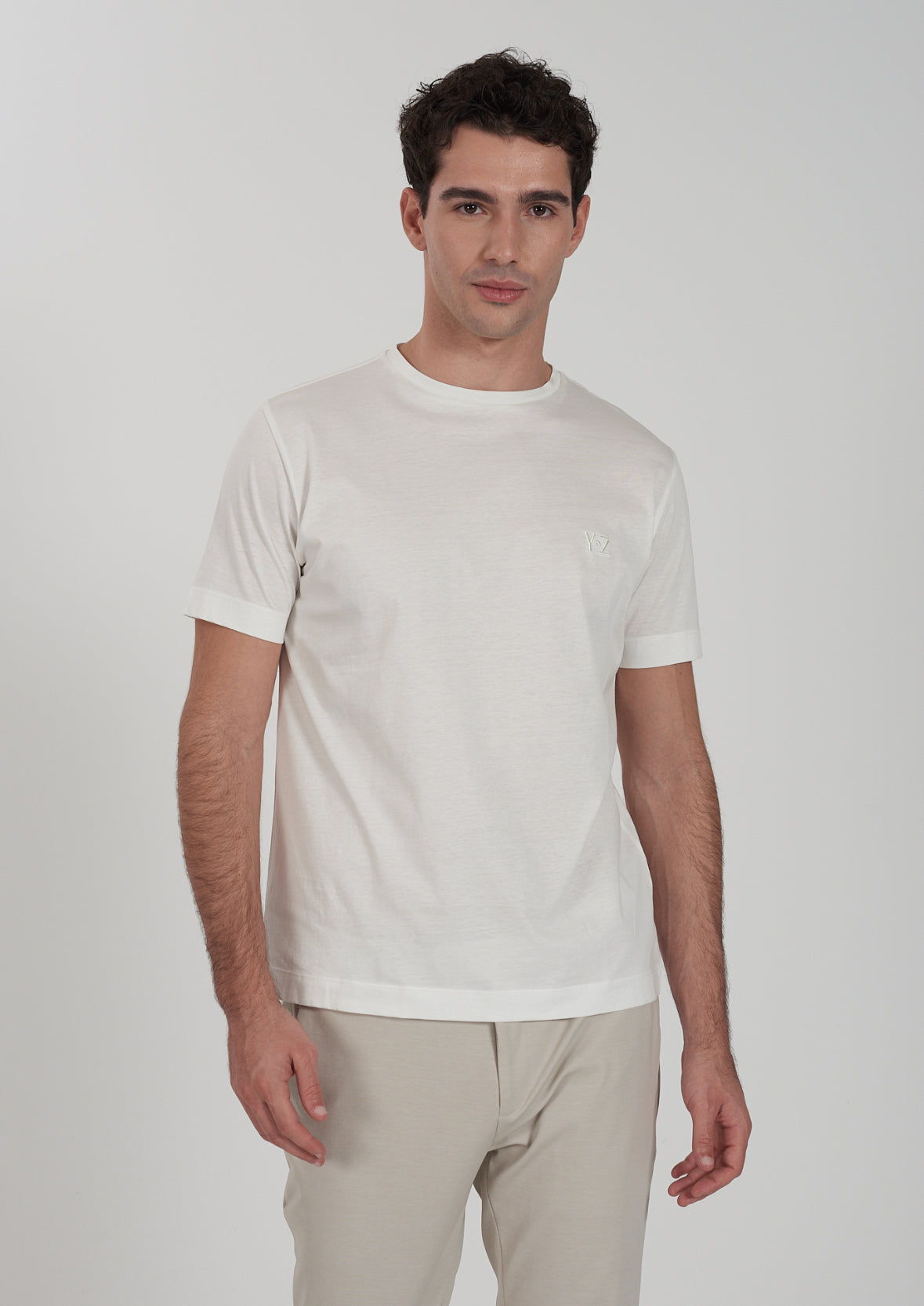 T-shirt uomo basica cotone YES ZEE