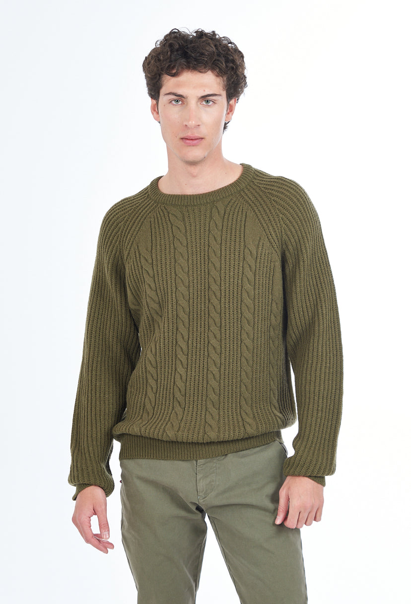 Girocollo uomo treccia yes zee