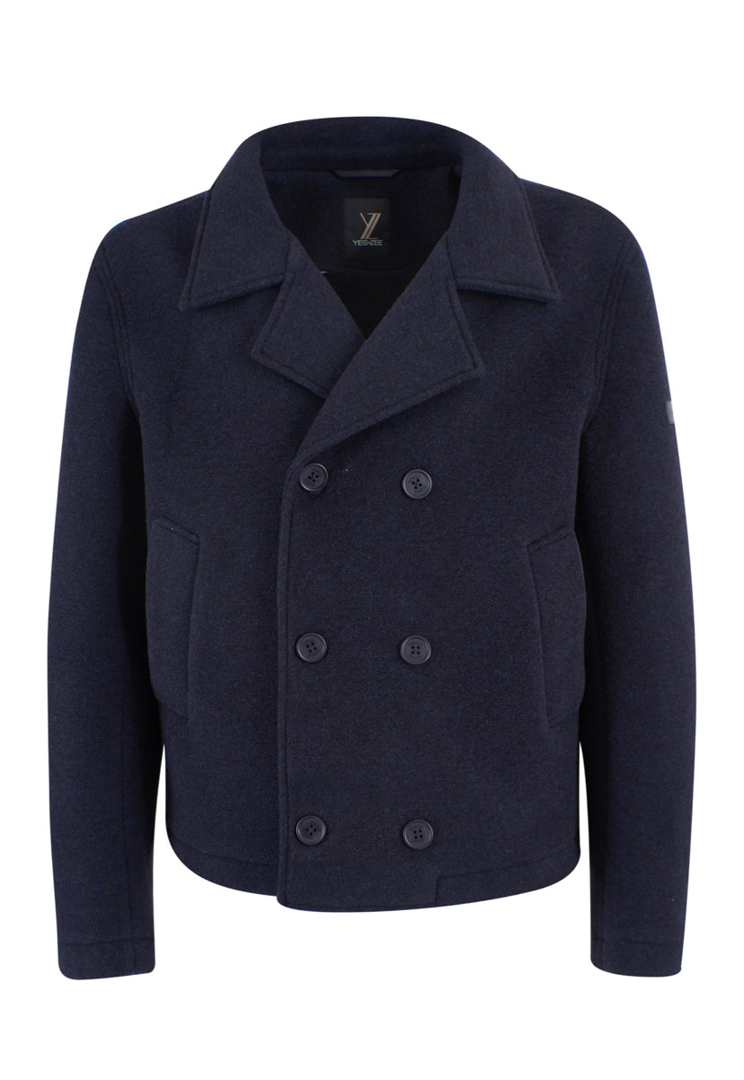 Cappotto lana cotta  uomo corto YES ZEE