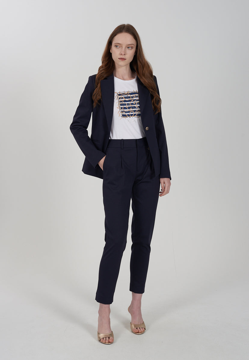 Pantalone donna slim punto milano YES ZEE