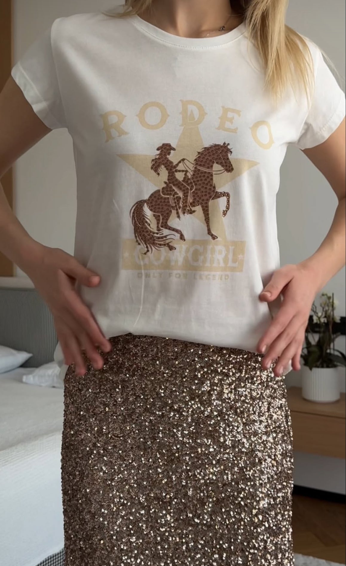 T-shirt donna rodeo NANEBI