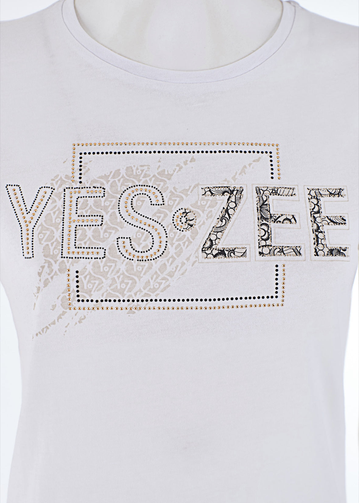 T-shirt donna stampa YES ZEE