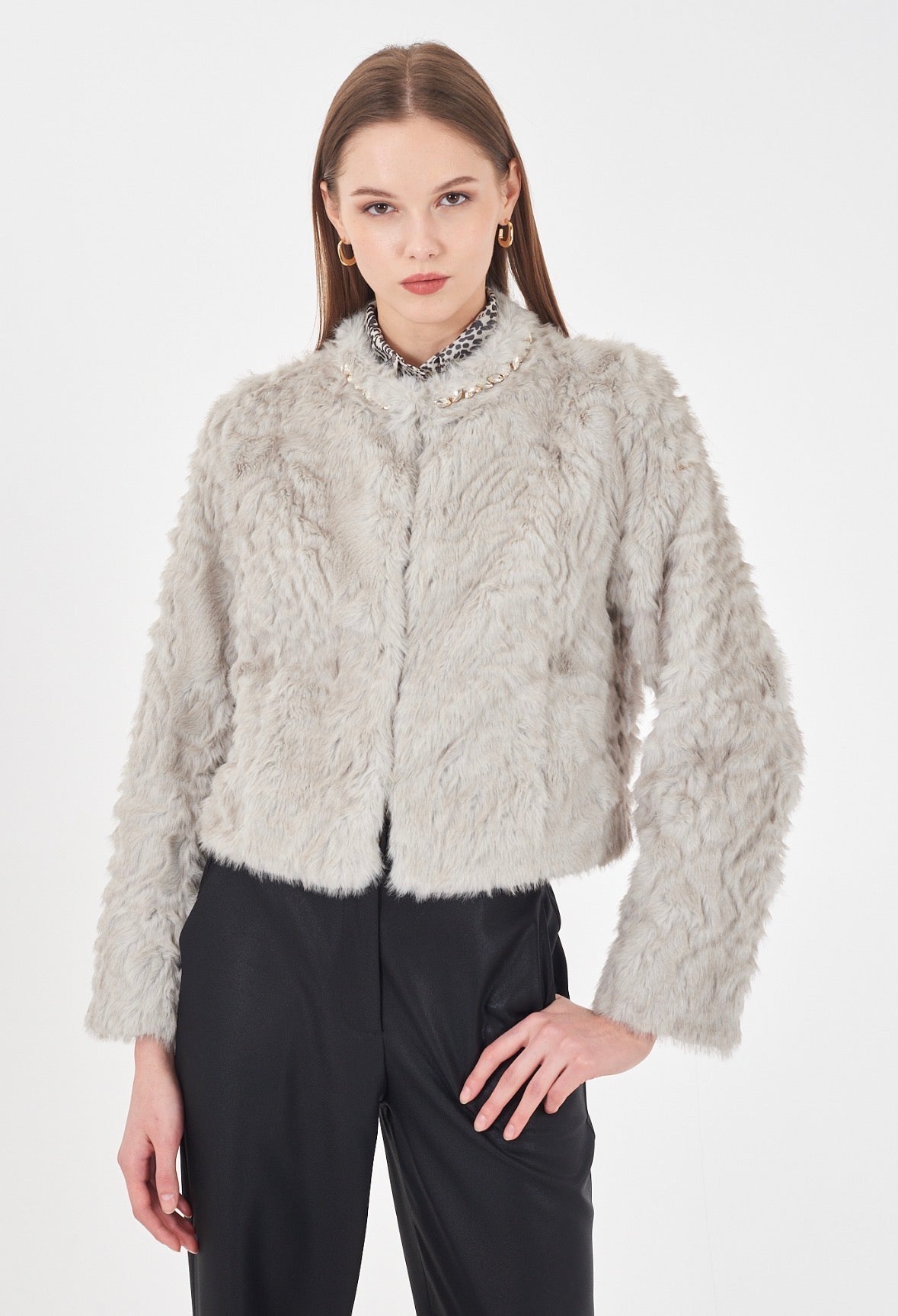 Eco pelliccia donna gioiello YES ZEE