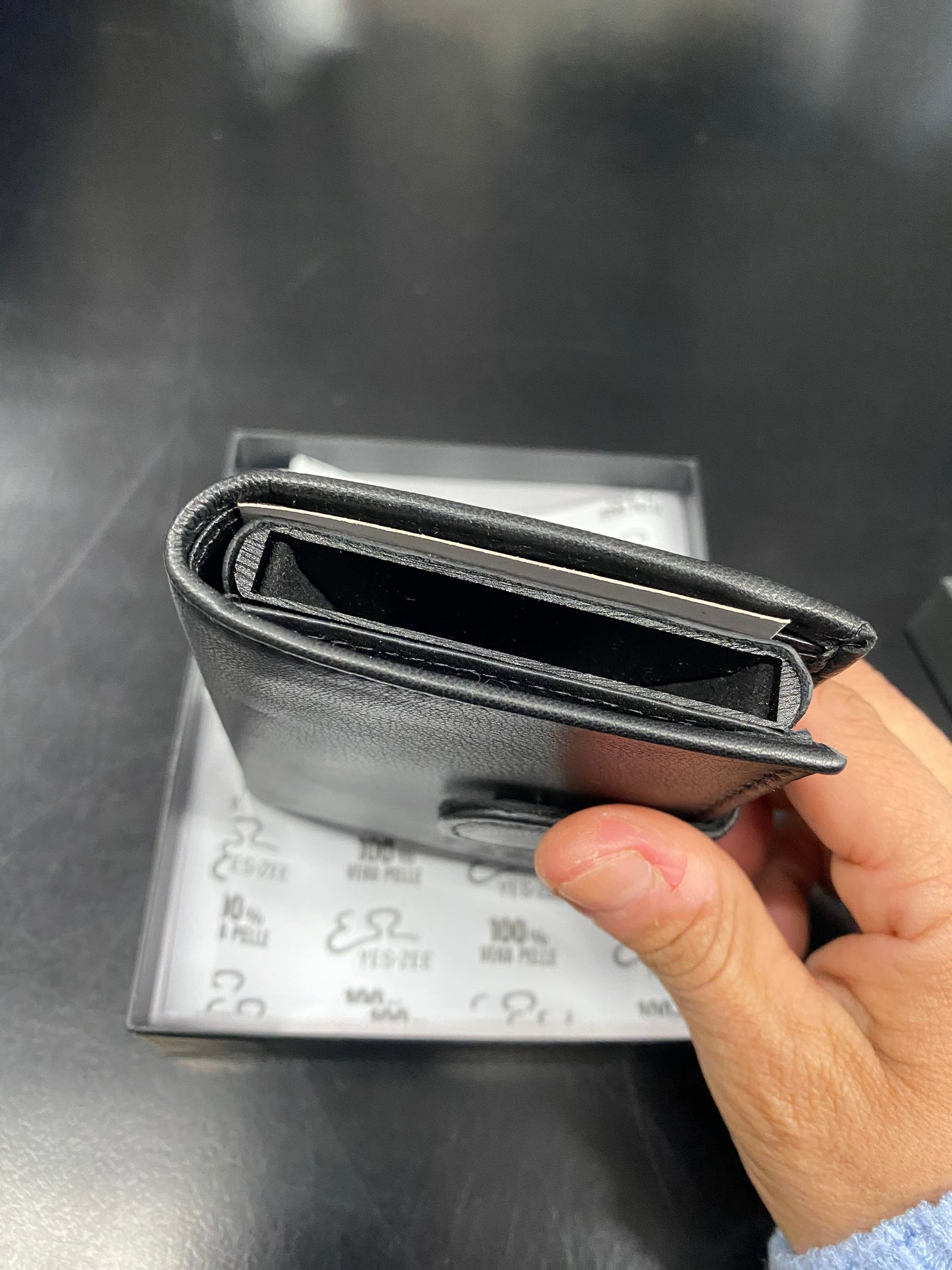 Portafoglio Vera pelle YES ZEE