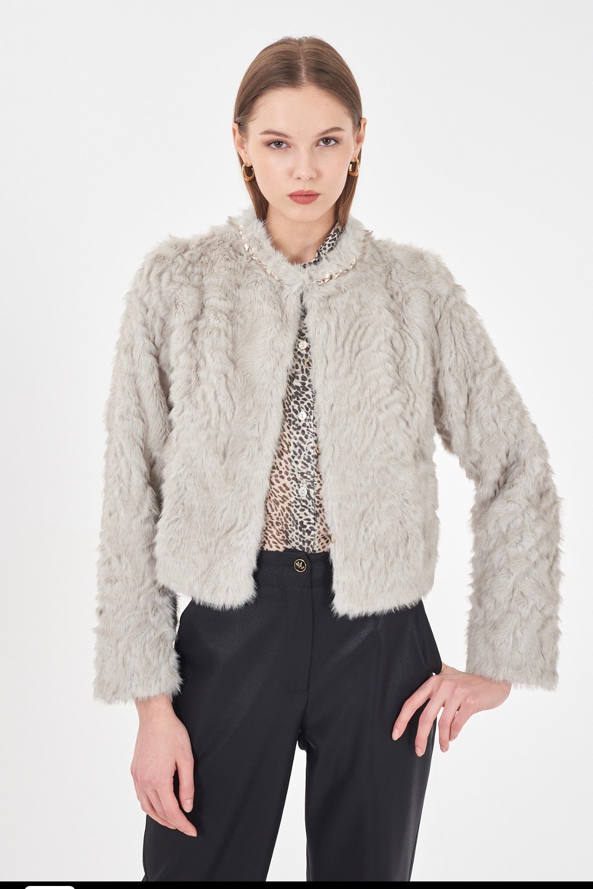 Eco pelliccia donna gioiello YES ZEE