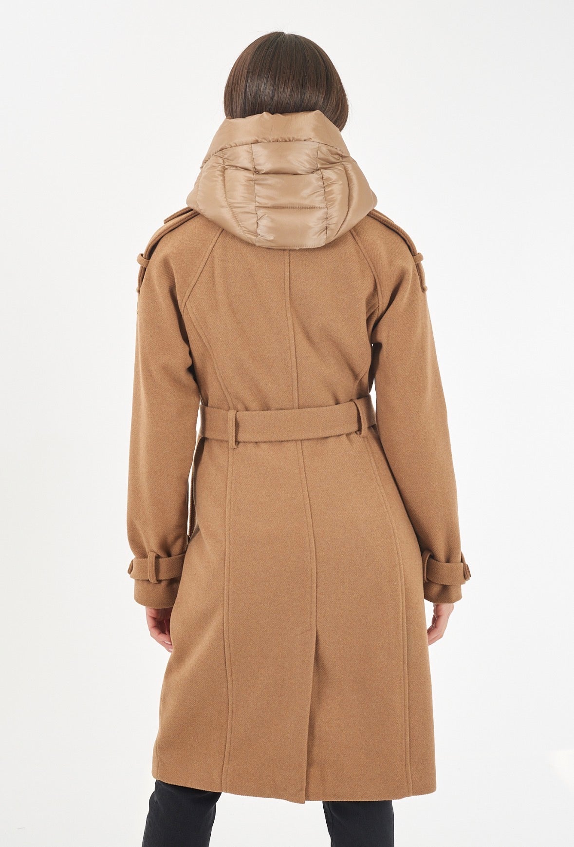 Cappotto lungo doppiopetto YES ZEE