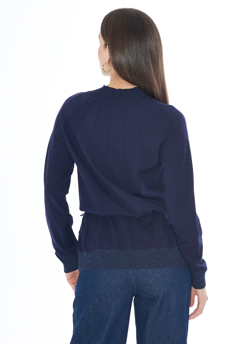 Maglia morbida con laccio yes zee