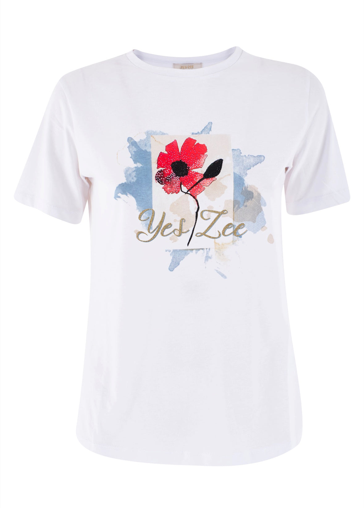 T-shirt donna stampa YES ZEE