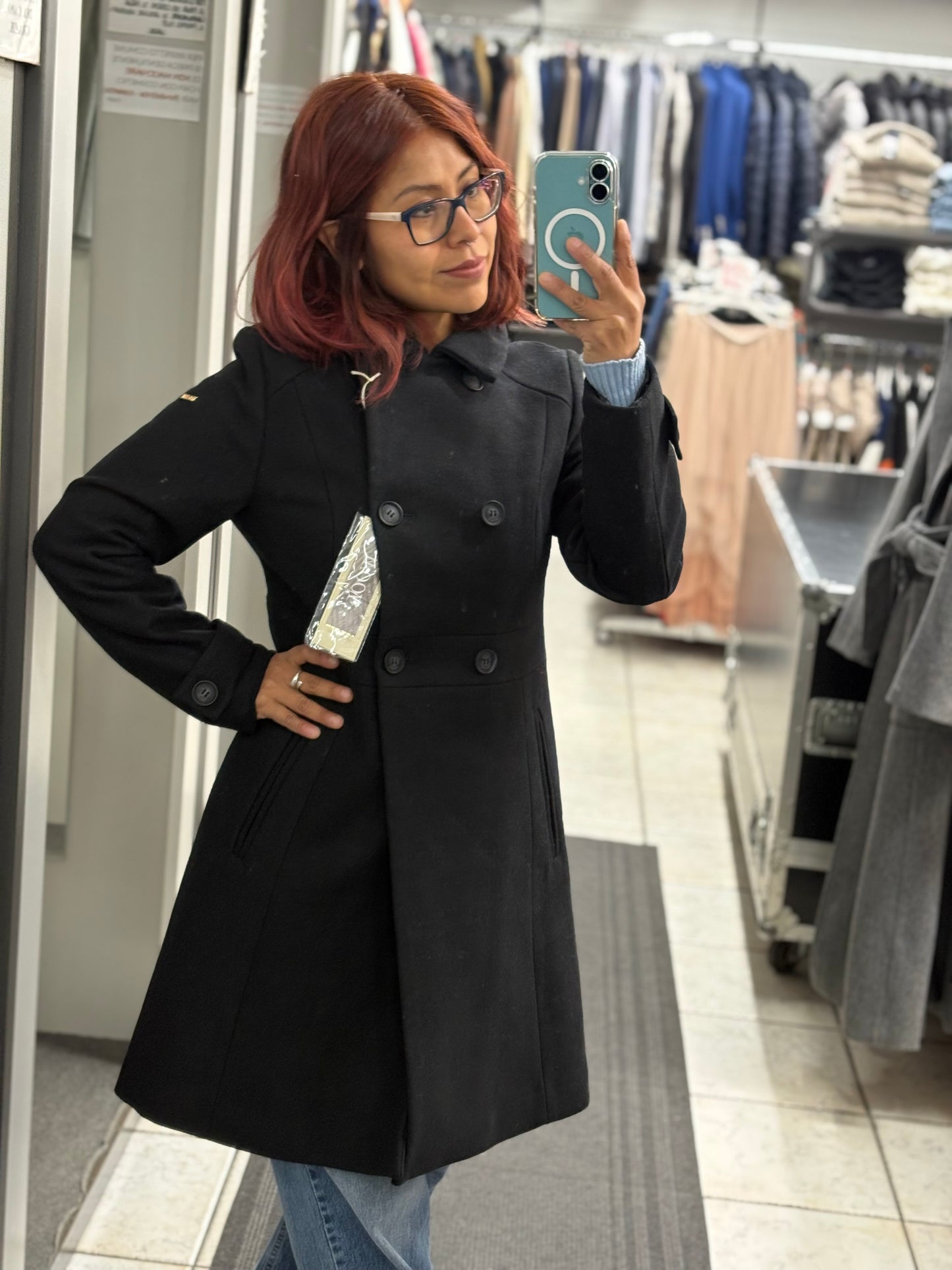 Cappotto donna doppiopetto YES ZEE