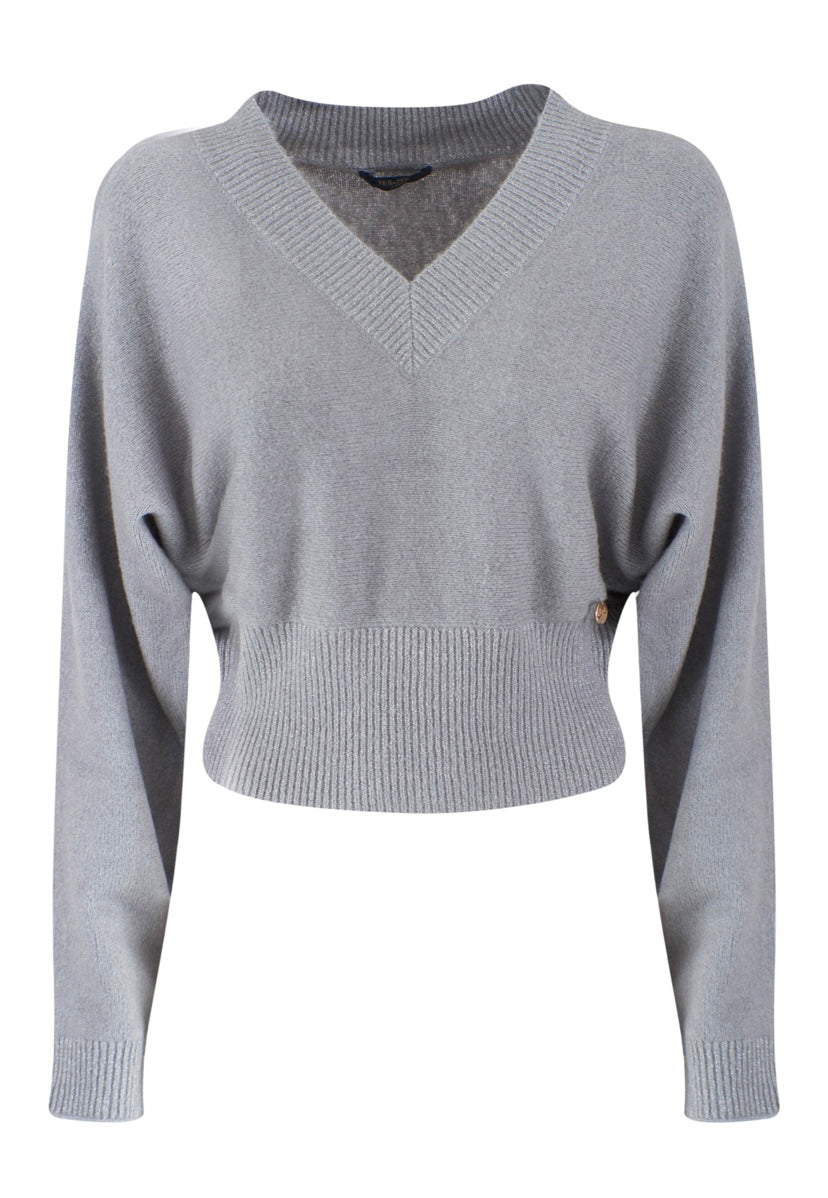 Maglione scollo a V donna YES ZEE