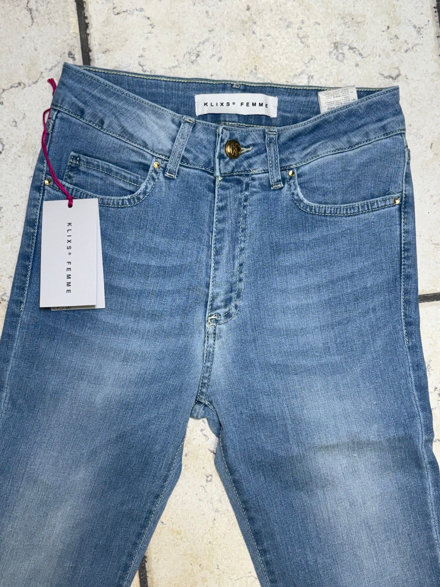 Jeans donna zampa Giusy KLIXS JEANS