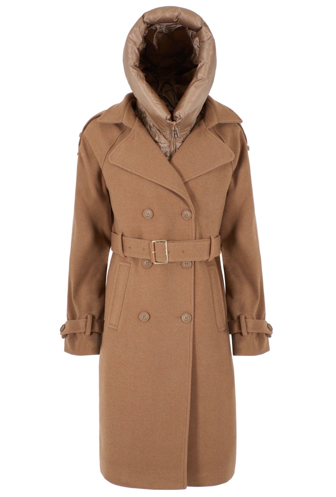 Cappotto lungo doppiopetto YES ZEE