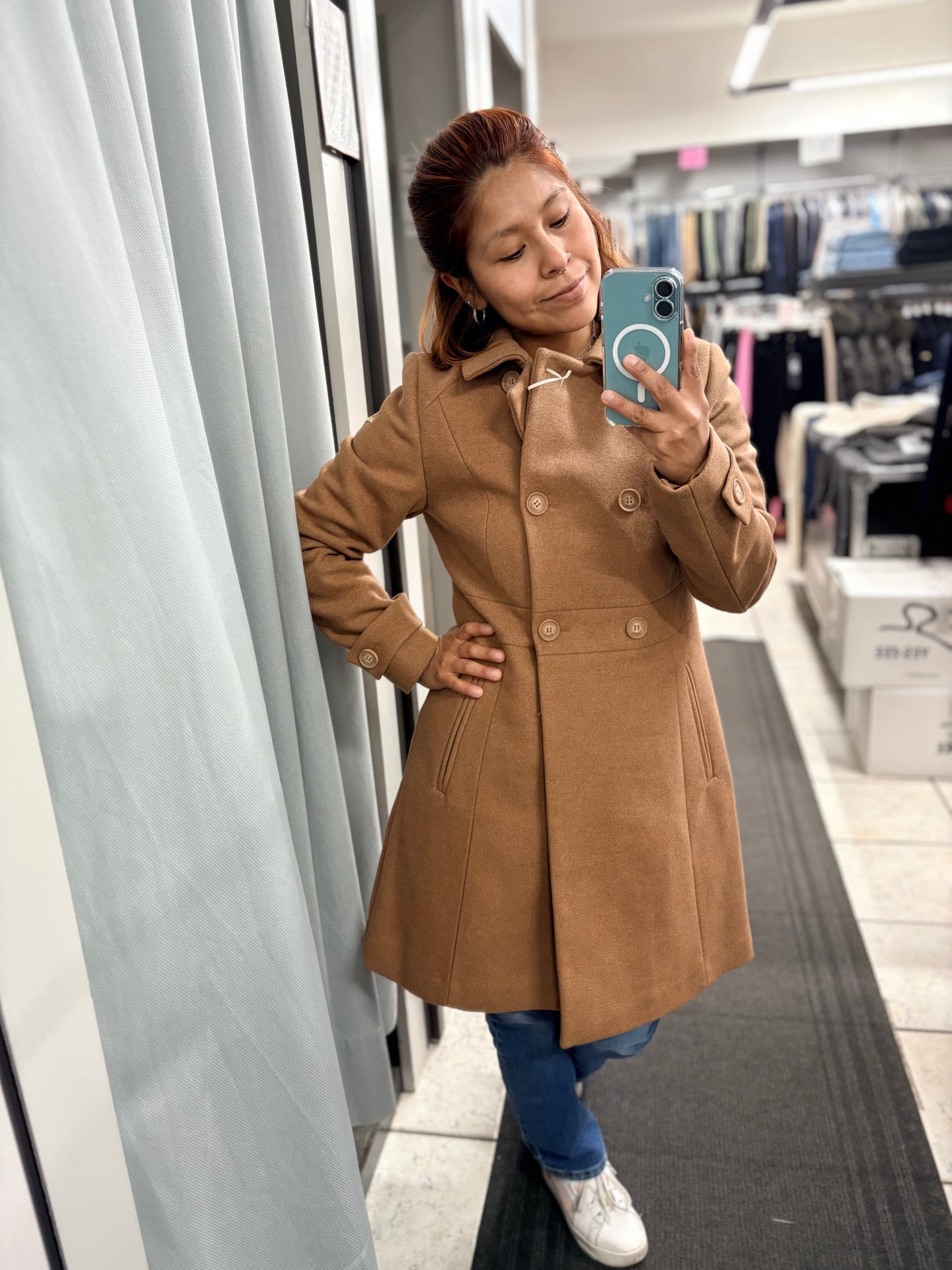 Cappotto donna doppiopetto YES ZEE