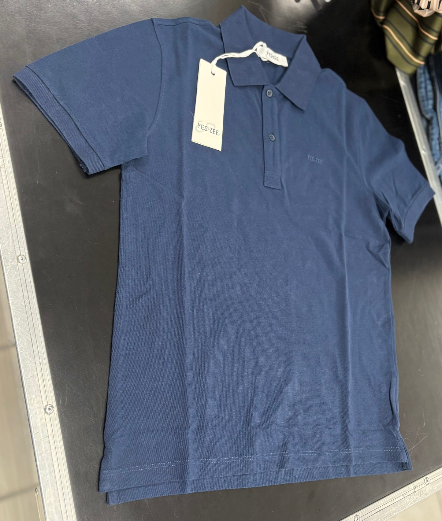 T-shirt Polo uomo tinta unita YES ZEE