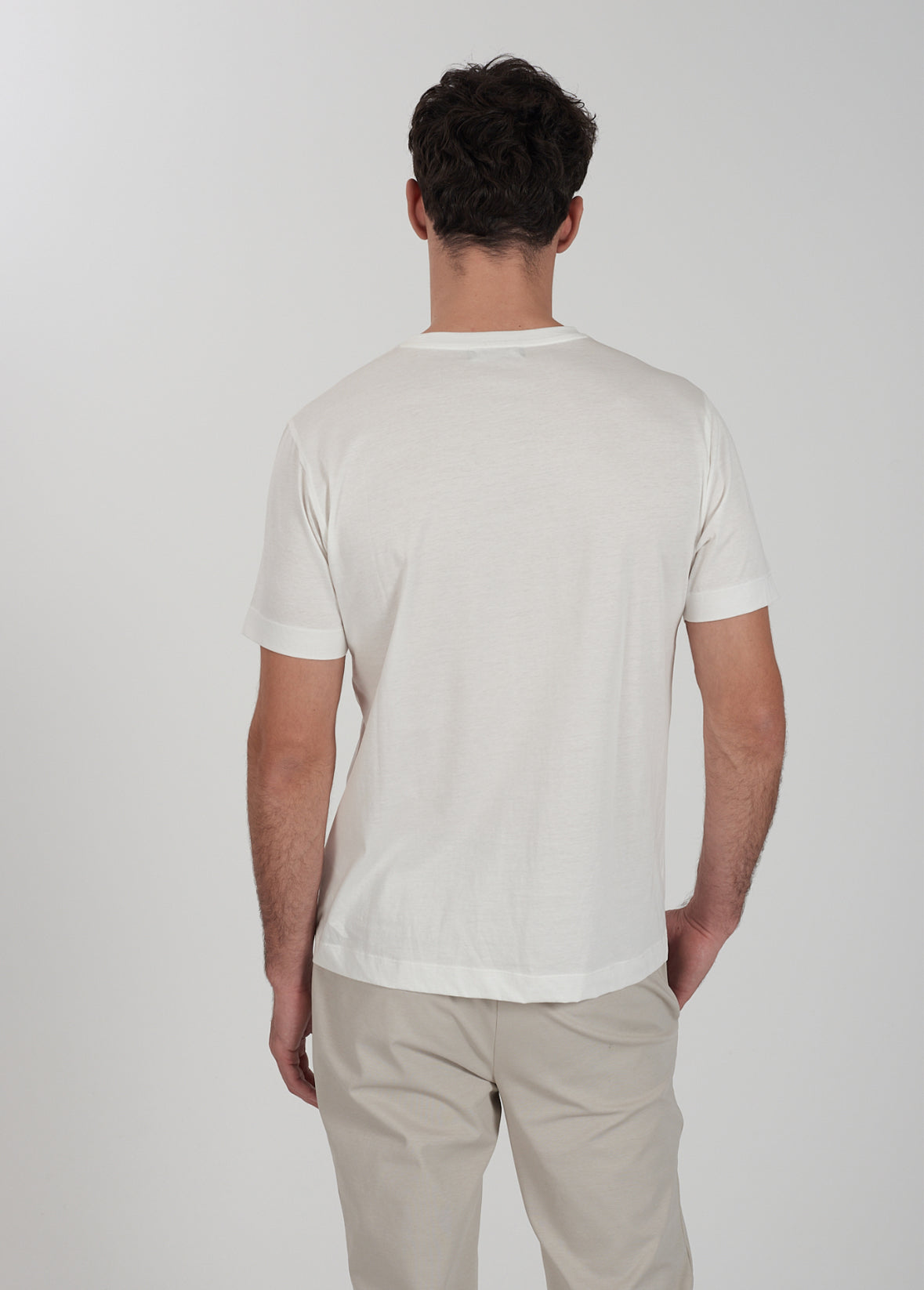 T-shirt uomo basica cotone YES ZEE