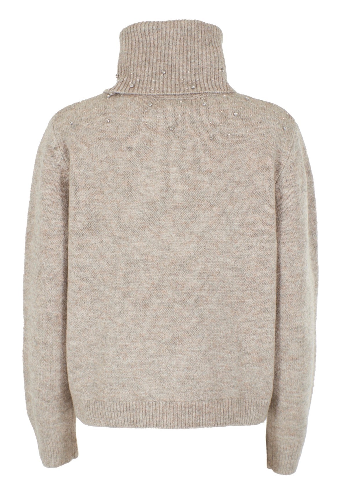 Maglia dolcevita con applicazioni YES ZEE