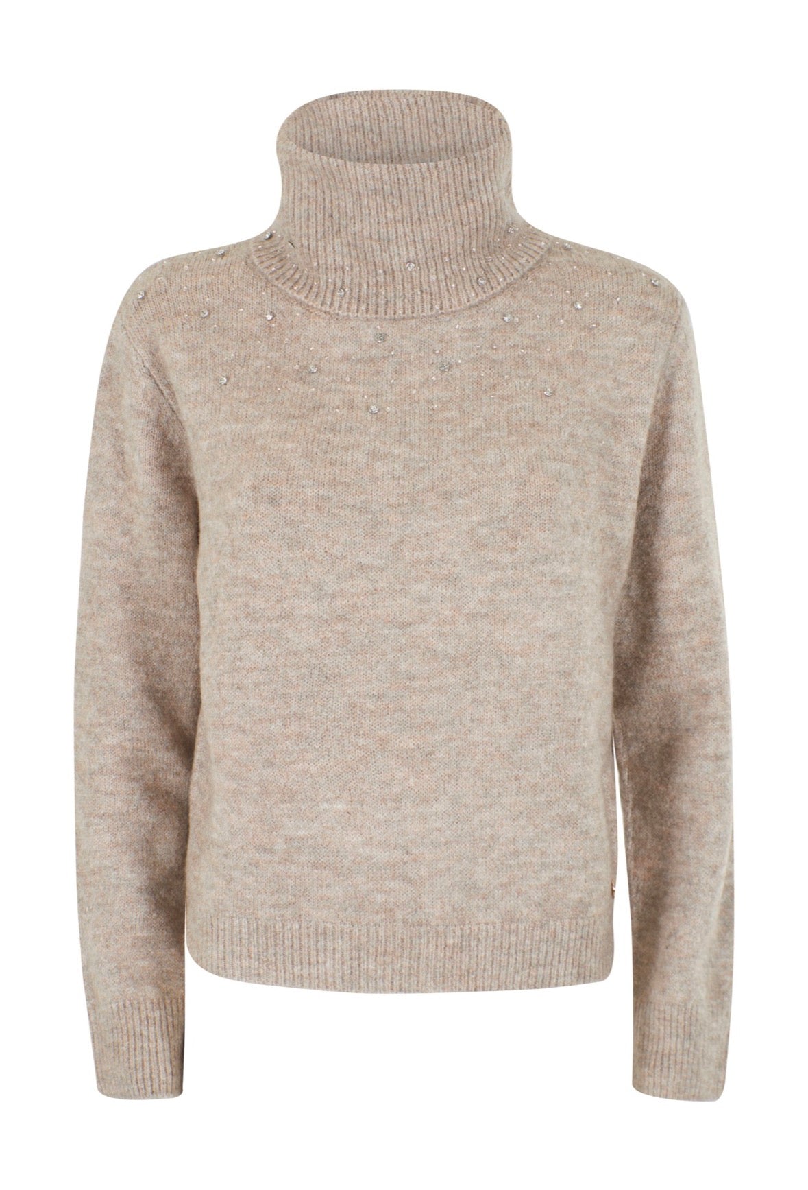 Maglia dolcevita con applicazioni YES ZEE