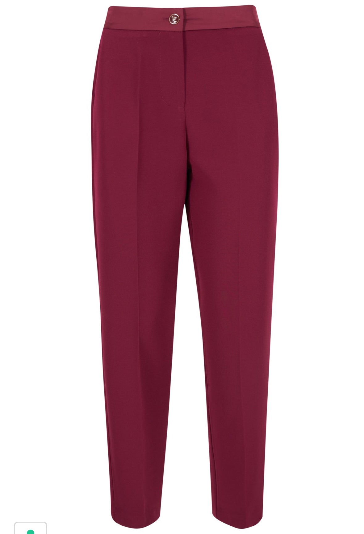 Pantalone donna chinos cintura in poly/satin yes zee
