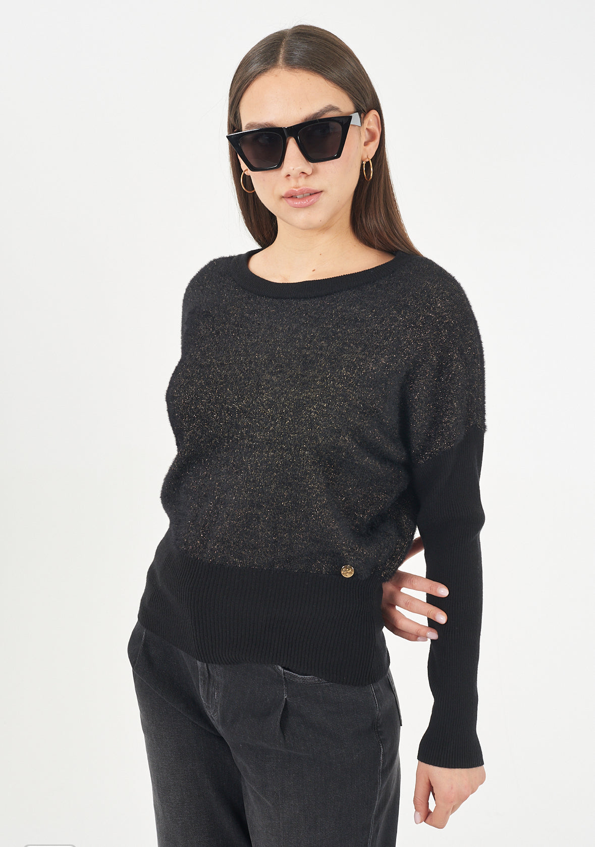 Maglia donna pipistrello con fascia YES ZEE