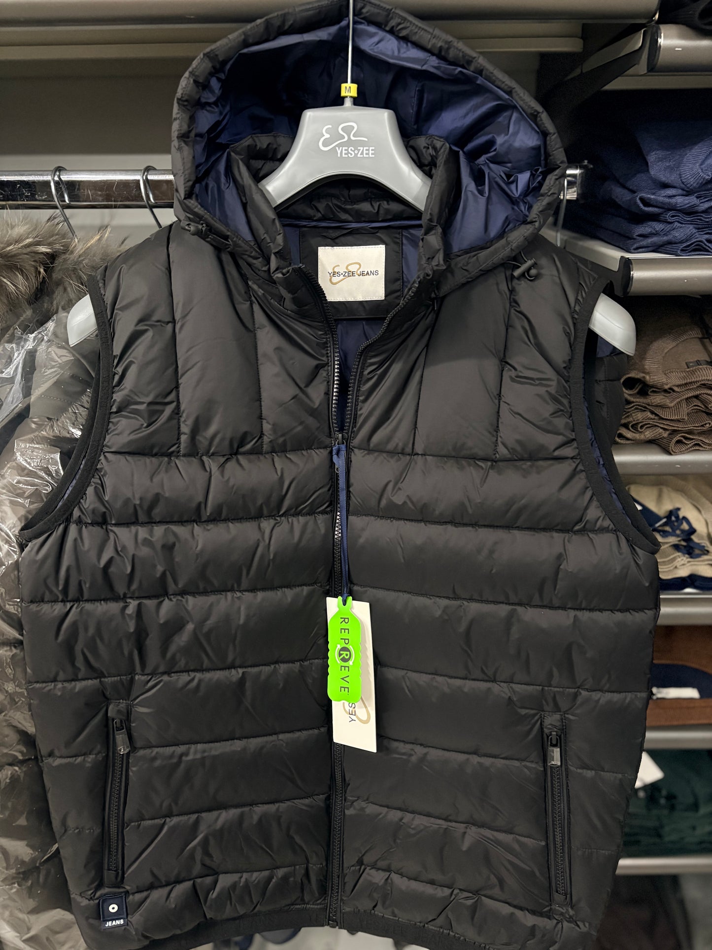 Smanicato uomo trapuntato YES ZEE