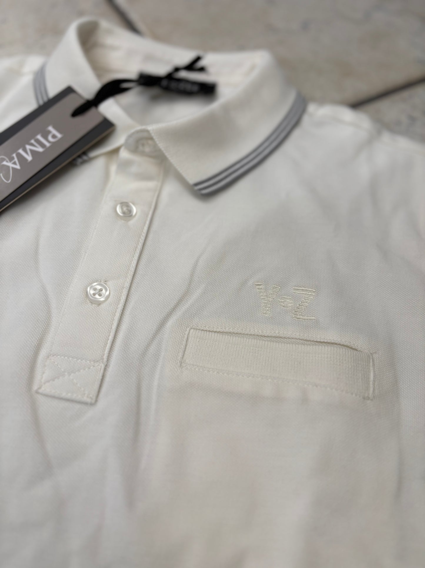 T-shirt polo uomo taschino YES ZEE