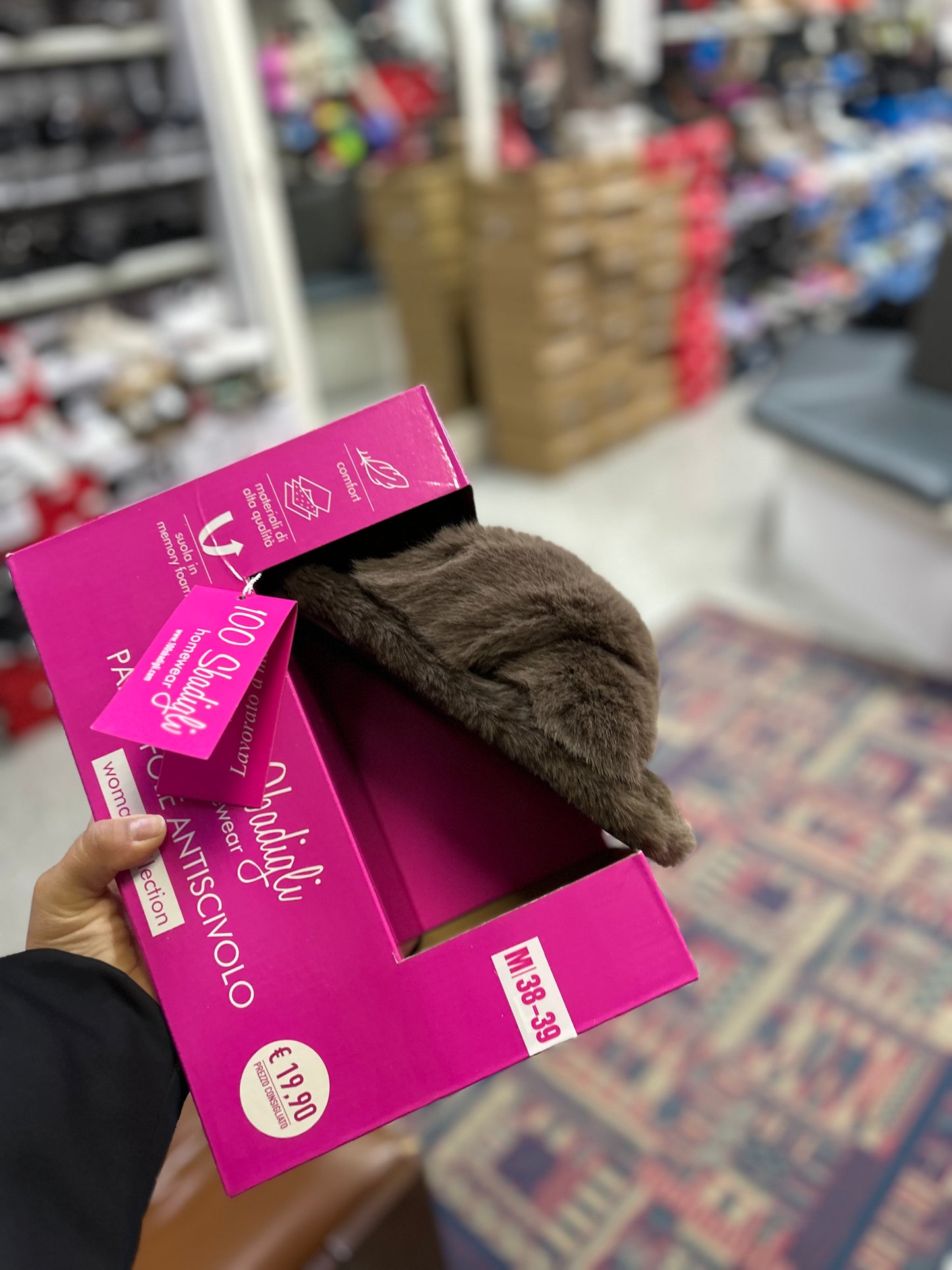 Ciabatte ecopelliccia