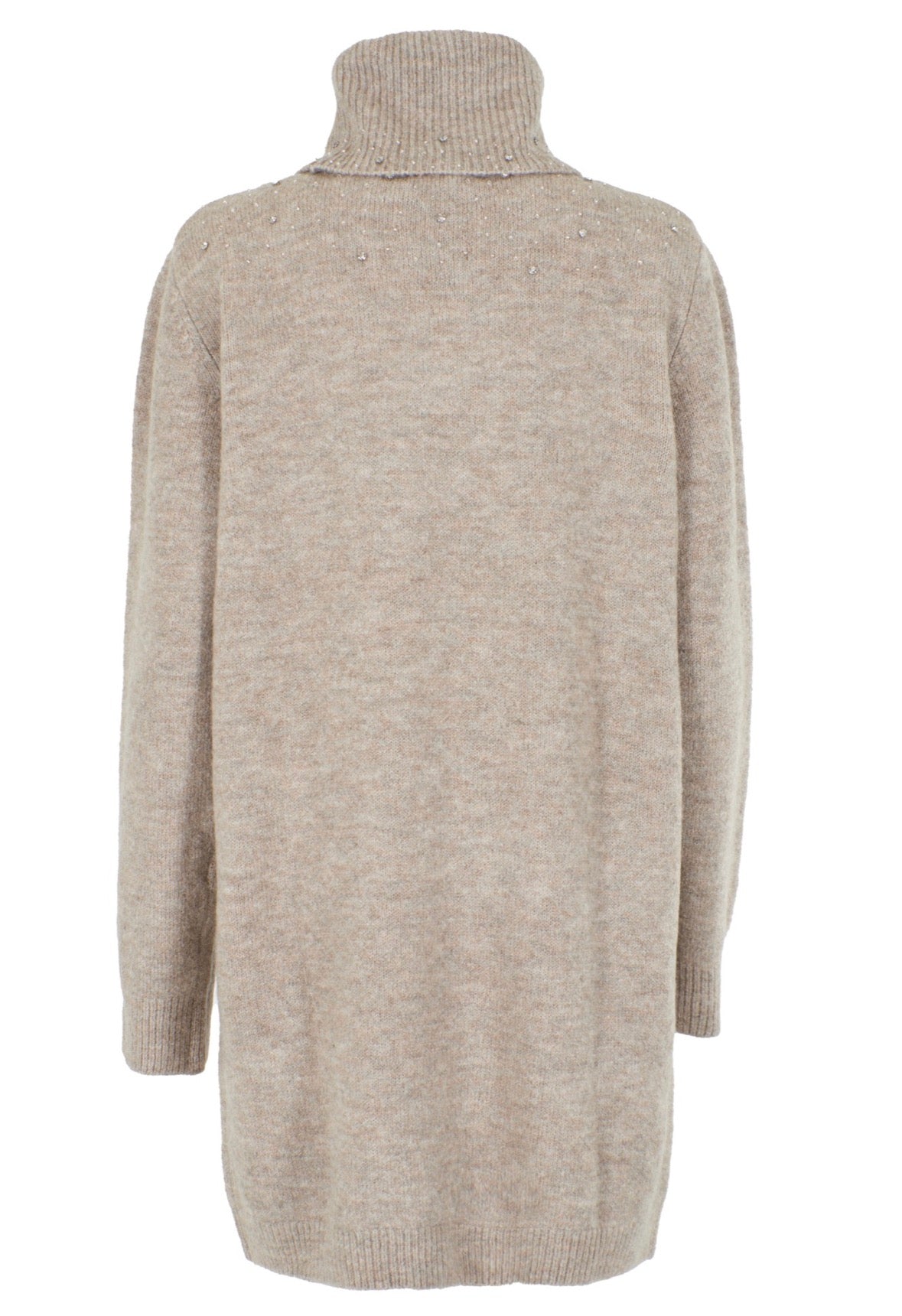 Abito donna in maglia con applicazioni YES ZEE