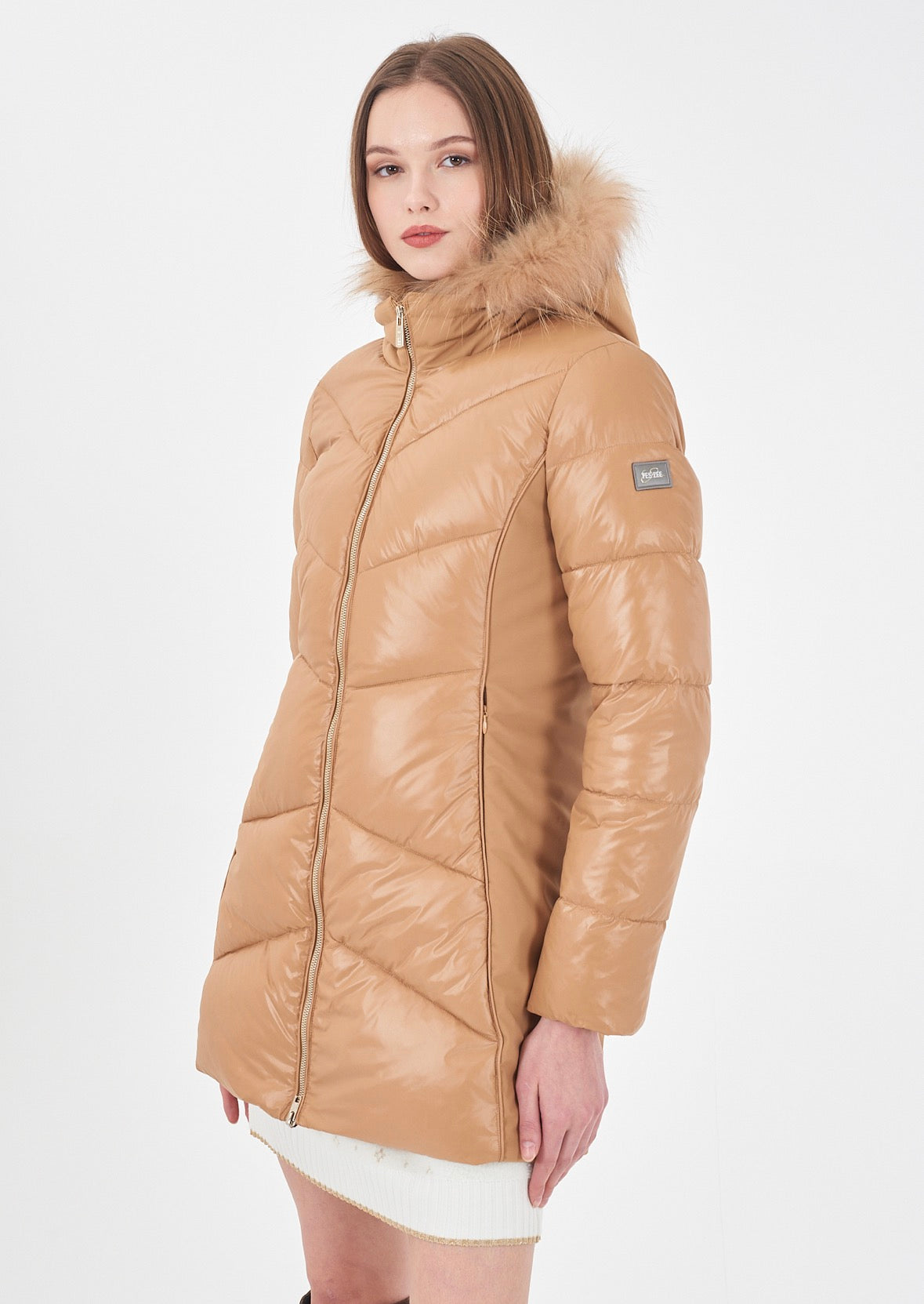 Cappotto donna trapuntato YES ZEE