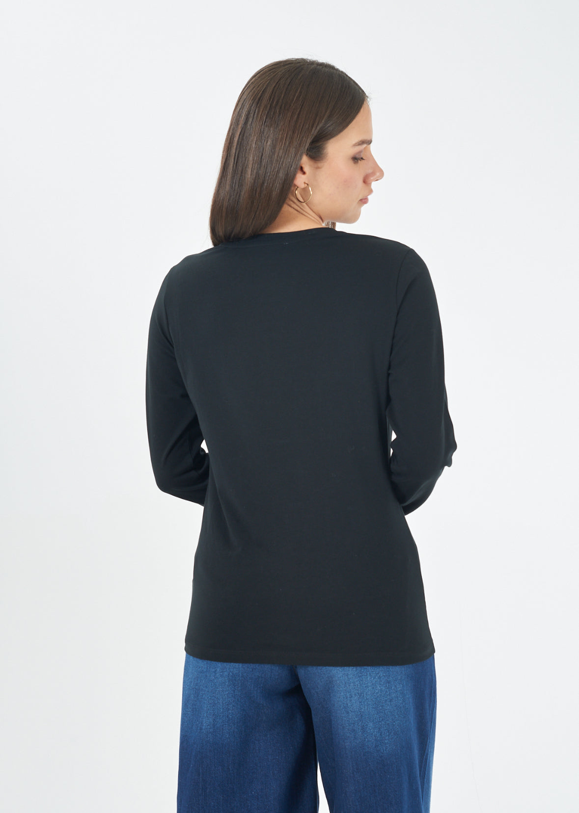 T-shirt donna manica lunga YES ZEE