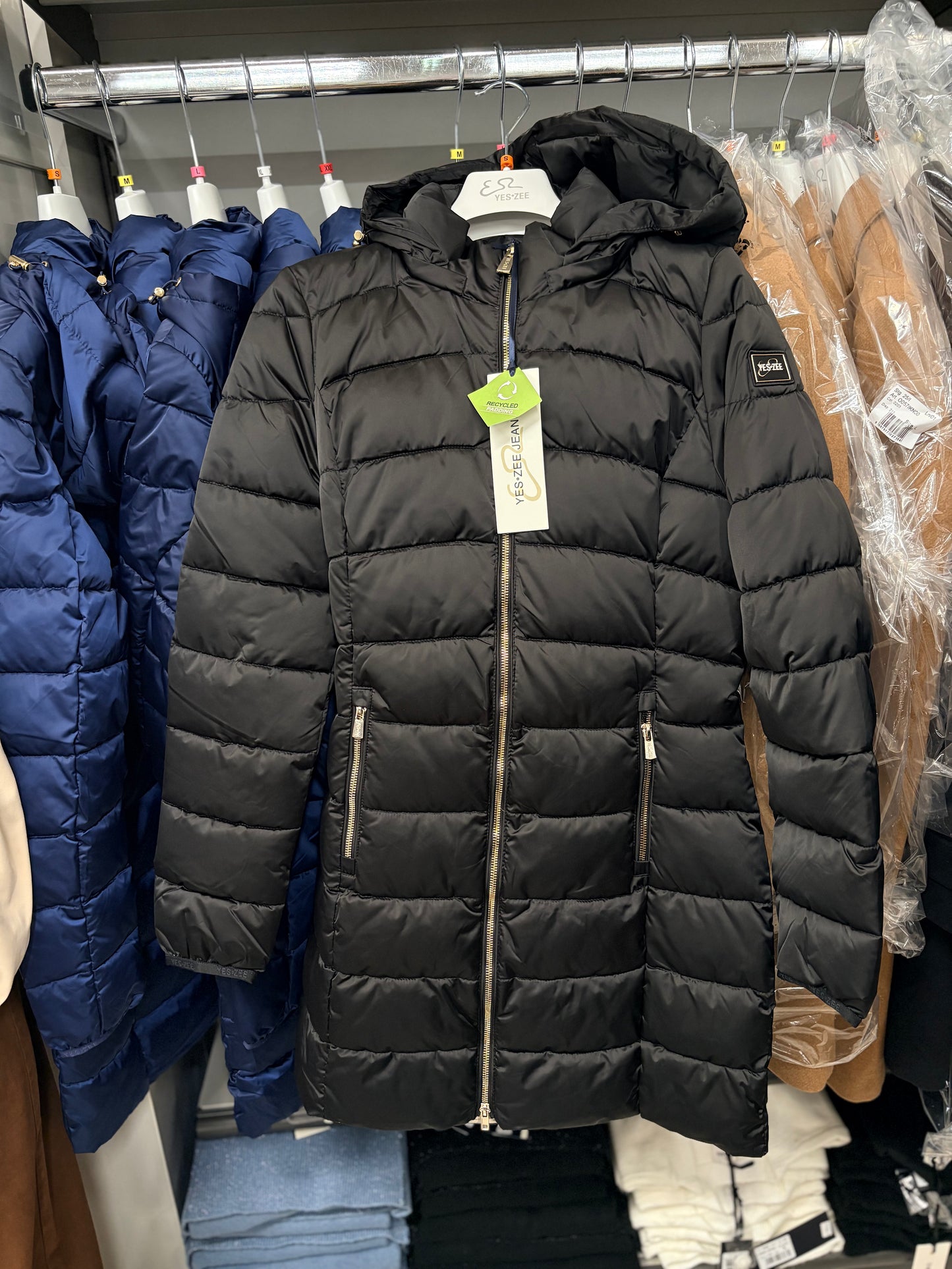 Cappotto donna trapuntato YES ZEE