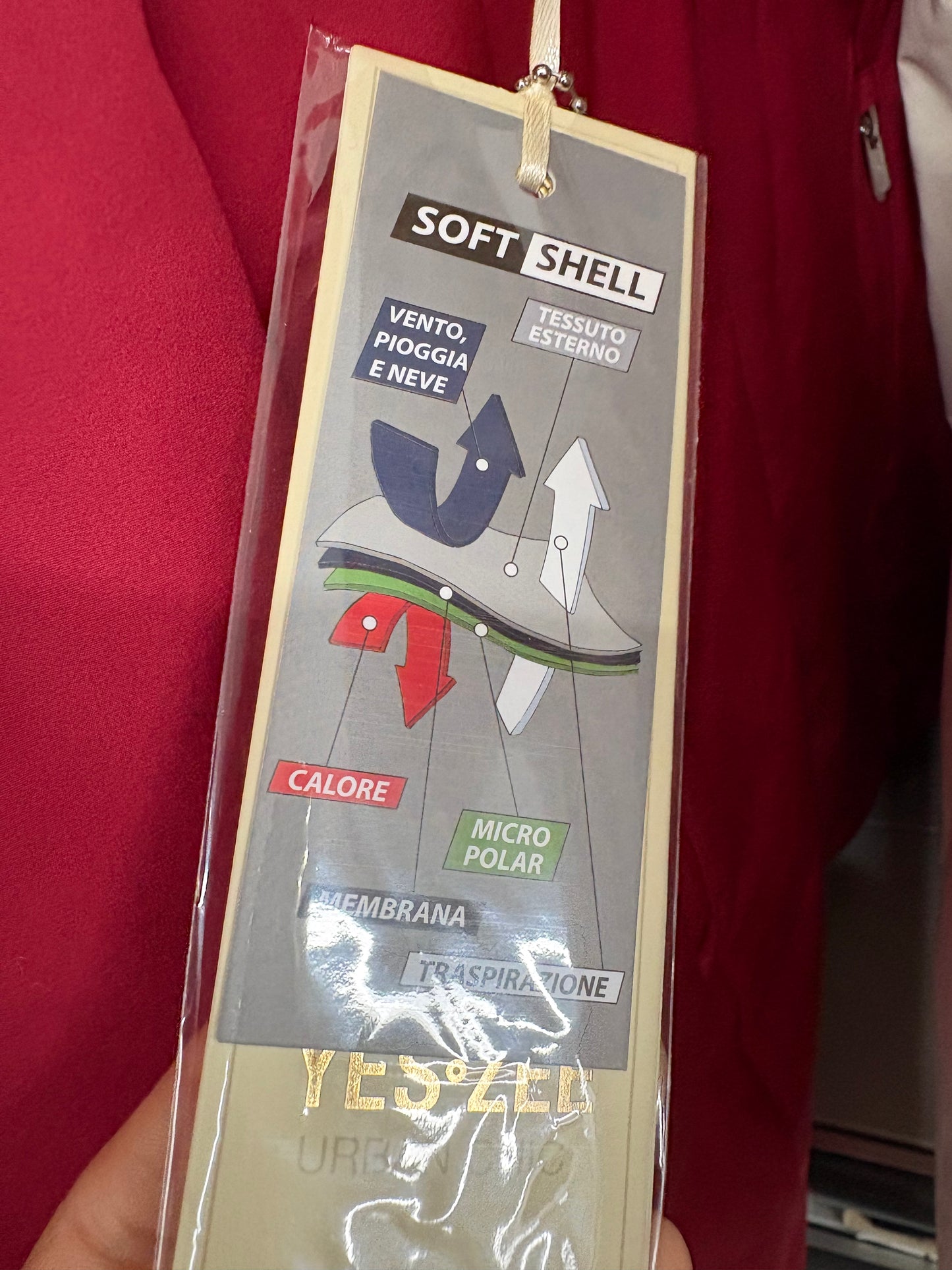 Cappotto donna soft shell YES ZEE