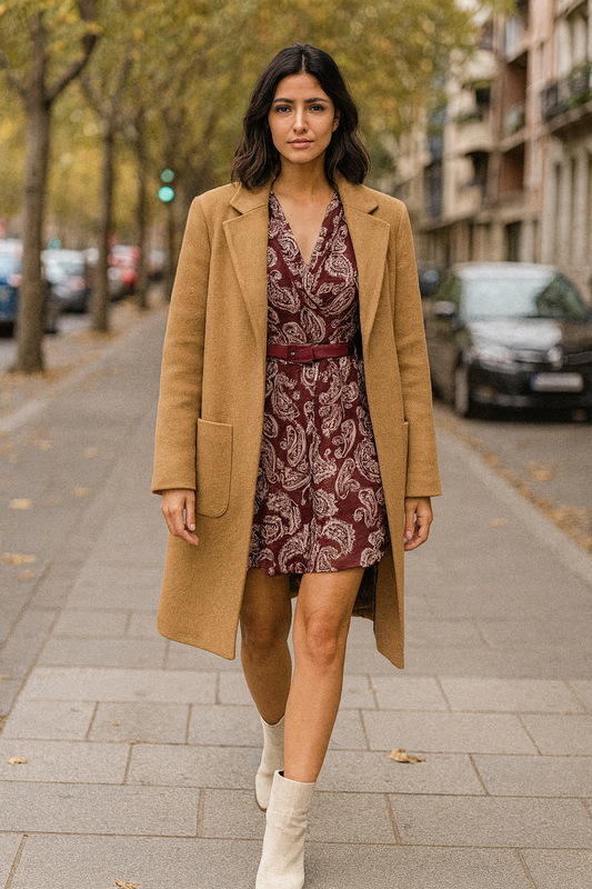 Abito donna incrocio NANEBI