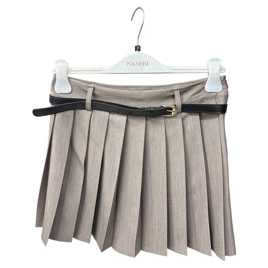 Gonna donna mini plissettata NANEBI