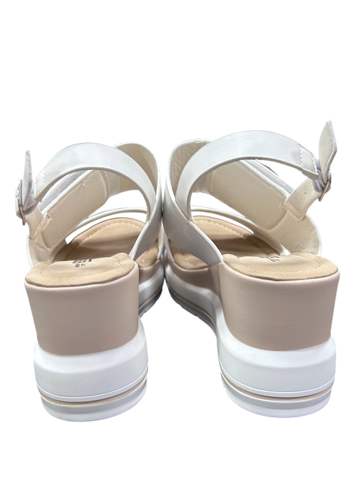 Sandalo donna zeppa