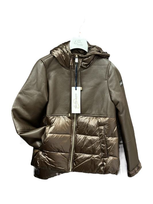 Giubbino donna eco montone inserti trapuntati YES ZEE